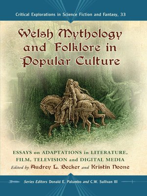cover image of Welsh Mythology and Folklore in Popular Culture